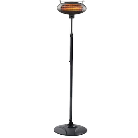 Adornos 1500 watts Freestanding Electric Heater, Black AD1692051